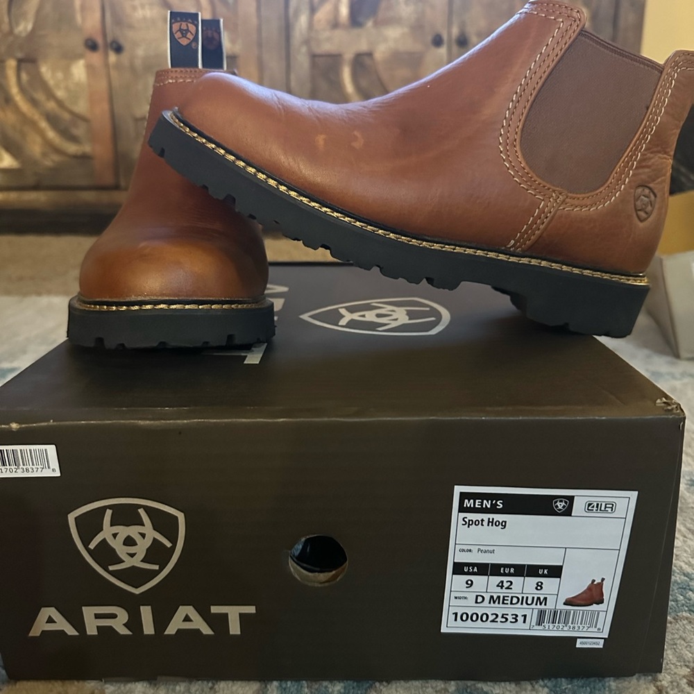 Ariat Men's Tan Leather Boots